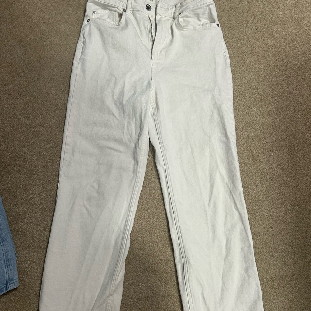 H&M Classic White Denim